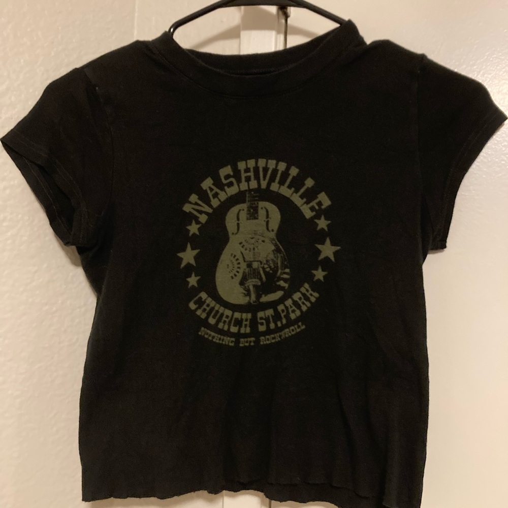 brandy nashville guitar baby tee